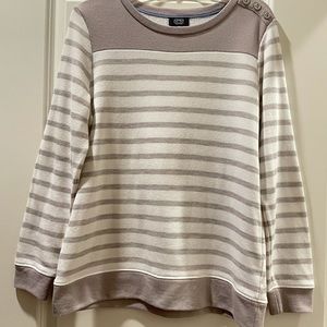 Jones New York striped sweater